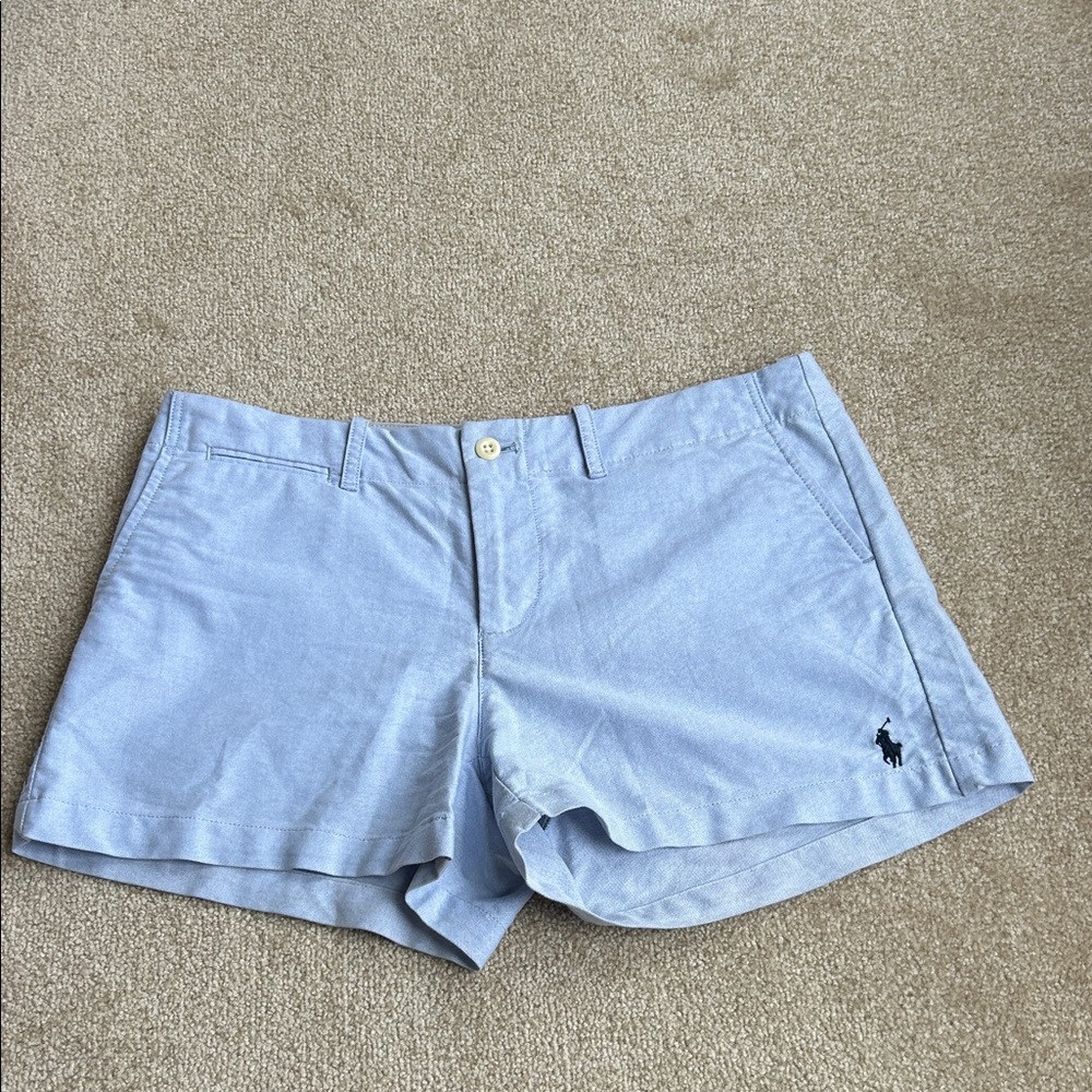 Polo by Ralph Lauren Sky Blue Women's Cotton Shorts size 4